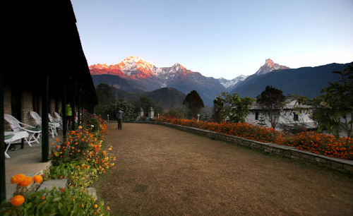 Trek panoramique de luxe LGBTQ+ dans l'Annapurna