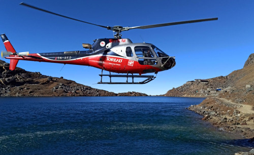 Visites en Hélicoptère au Népal : Vues Aériennes de l'Himalaya