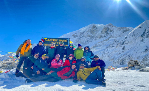 Randonnée sur le circuit du Manaslu