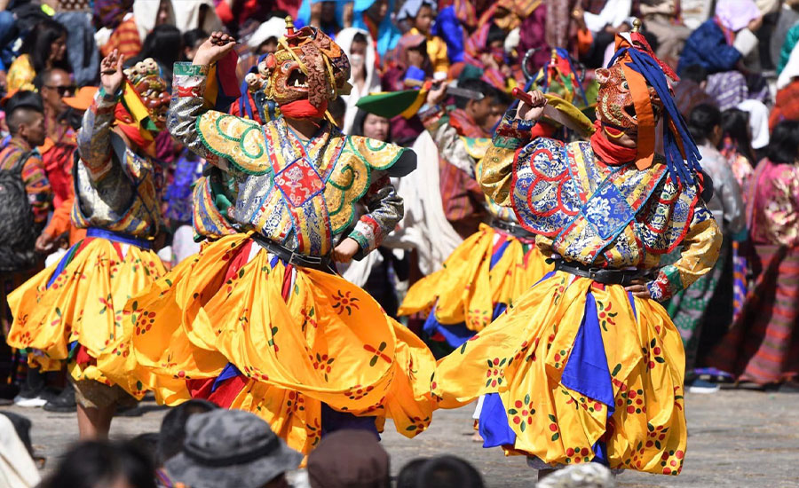 Visites des festivals du Bhoutan
