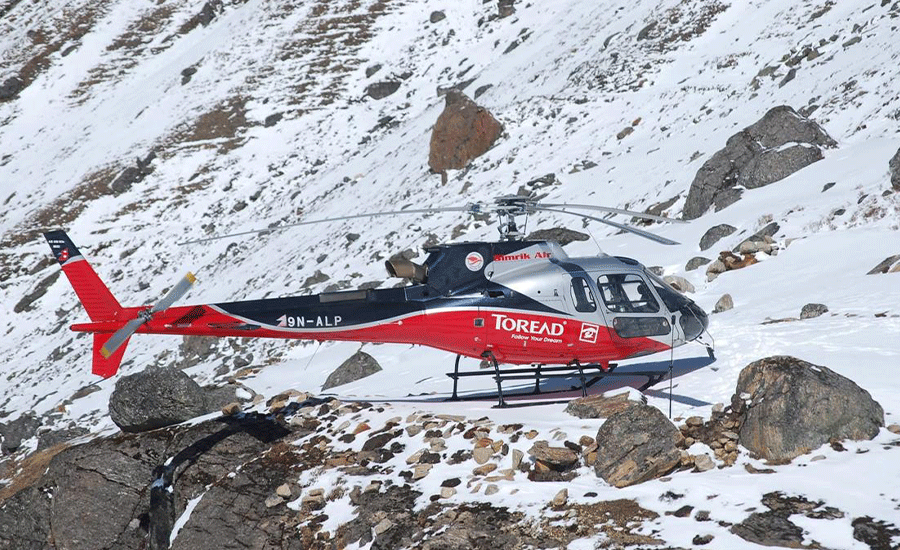 Tour en hélicoptère vers Muktinath au départ de Pokhara