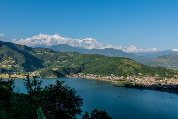 Visite de la ville de Pokhara