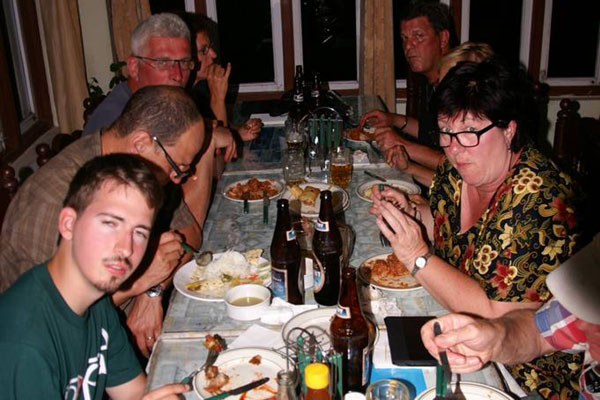 Coucher de soleil à Sarangkot